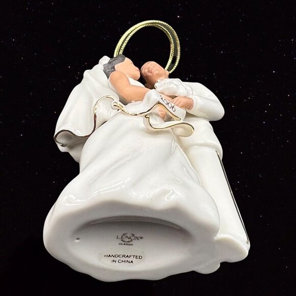 Lenox Wedding Couple CHRISTMAS HOLIDAY Ornament 2006 Annual Edition Vintage 4”T - Picture 4 of 6